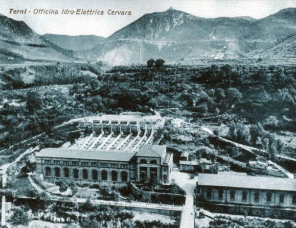 La Centrale di Cervara nel 1920