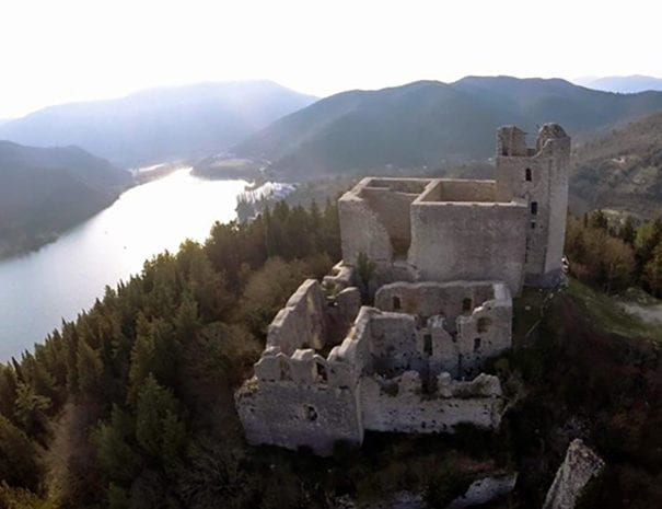 La rocca Albornoz di Piediluco