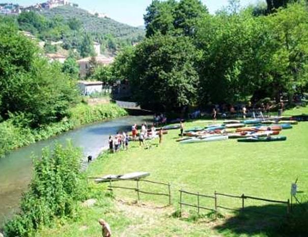 Centro canoe ad Arrone