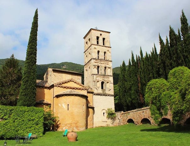 Abside e torre campanaria