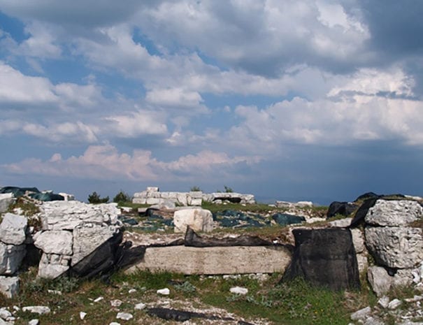 Il tempio Italico sulla cima di Torremaggiore